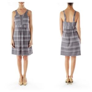TEHAMA Athleisure Dress Grey & White Dress sz M